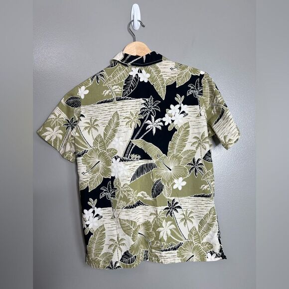 Go Barefoot Hawaiian button up shirt size xxs unisex island resort vacation - Picture 3 of 6
